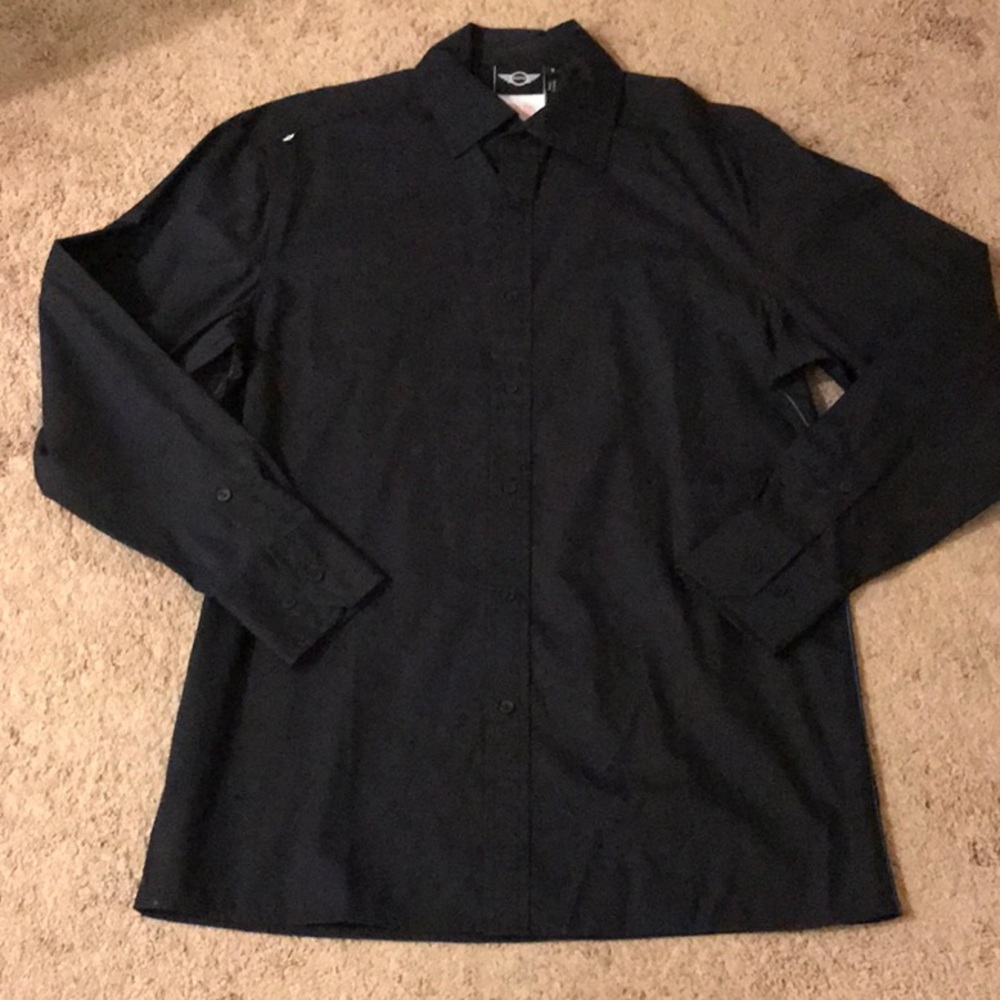 MINI Men’s Long Sleeve Shirt. Black. Size S